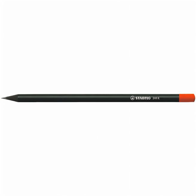 Produktabbildung STABILO Grafitstift schwarz mit Tauchkappe STABILO Grafitstift schwarz mit Tauchkappe