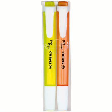 Produktabbildung STABILO swing cool 2er-Set Leuchtmarkierer STABILO swing cool 2er-Set Leuchtmarkierer