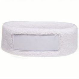 Frottier Stirnband mit Label