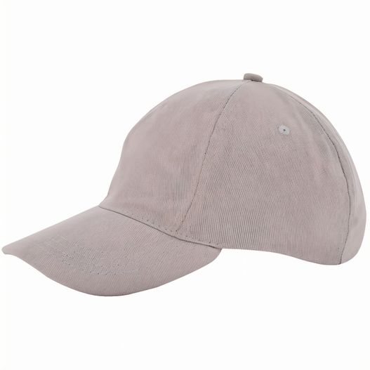 eine baseballkappe mit einem gekrümmten peak und einem niedrigen profil Kids Brushed Promo Cap (Bild 1)