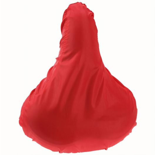 ein roter kap auf weißem hintergrund Sattelüberzug (Bild 1)