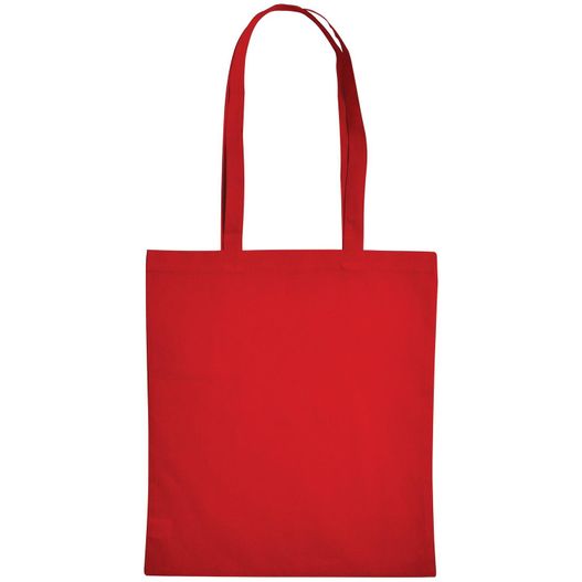 Baumwolltasche mit langen Henkeln. 140 gr/m² (Bild 1)