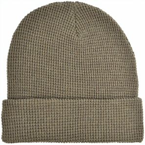 Strickmütze in Waffeloptik