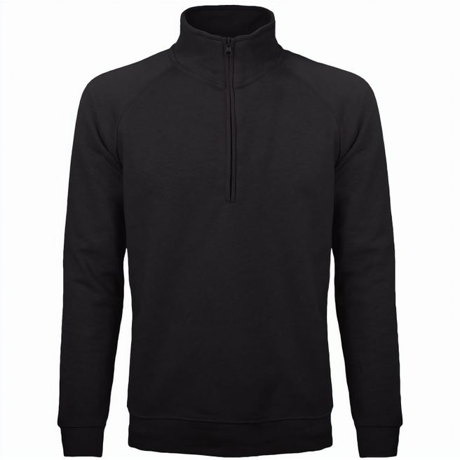 BS Sirio Pullover mit halbem Reißverschluss. 280 gr/m²