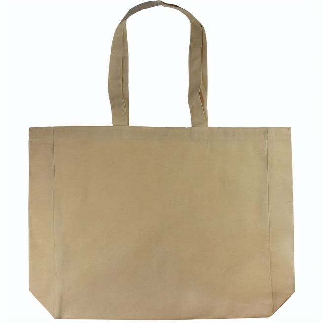 Produktabbildung Baumwollshopper mit Bodenfalte, 225 gr/m² Baumwollshopper mit Bodenfalte, 225 gr/m²