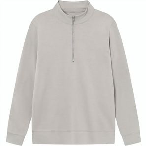 Brickstone Unisex Pullover mit halbem Reißverschluss. 280 gr/m²