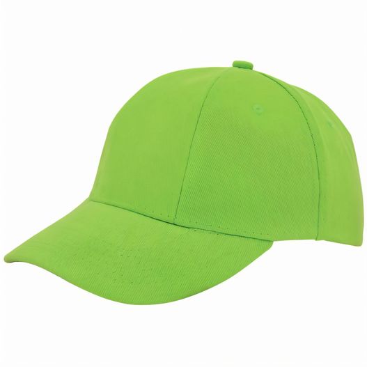 eine kalkgrüne baseballkappe mit einem gekrümmten peak Turned Brushed Cap (Bild 1)