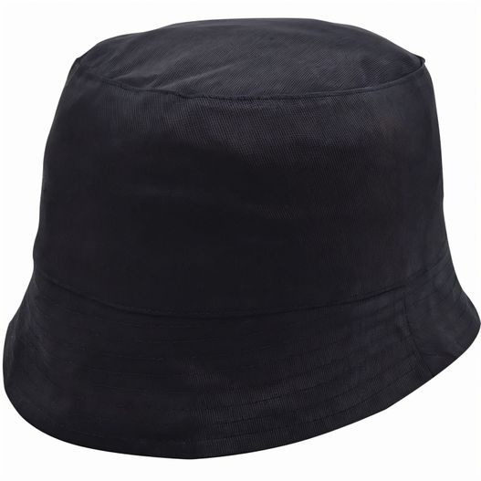 ein schwarzer hut mit weißem hintergrund Promo Buckethat (Bild 1)