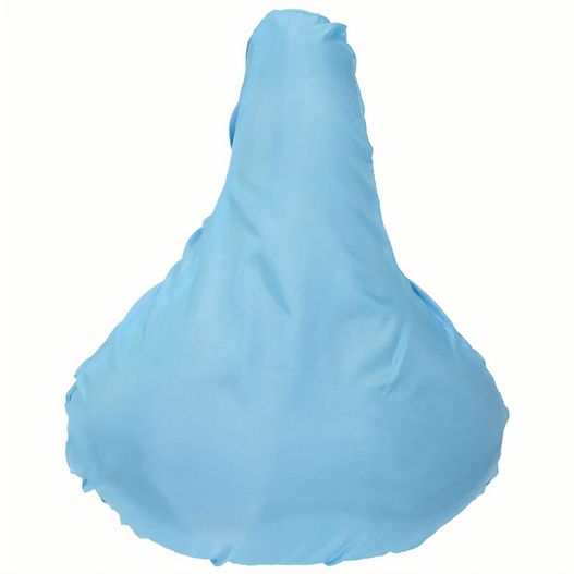 eine blaue kunststoffkonusabdeckung auf weißem hintergrund Sattelbezug (Bild 1)