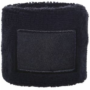 Frottier Armschweißband mit Label