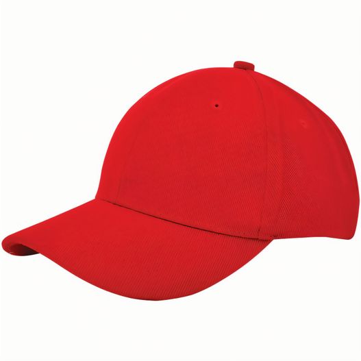 eine rote baseballkappe mit niedrigem profil Heavy Brushed Cap (Bild 1)