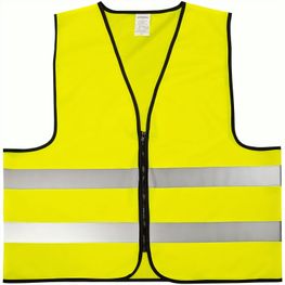 Sicherheitsweste mit Reißverschluss - EN 20471