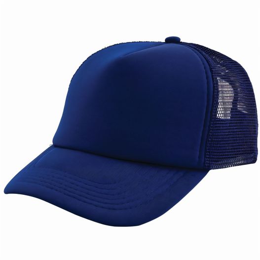 eine blaue lkw-kappe mit netzrücken Original Trucker Cap (Bild 1)