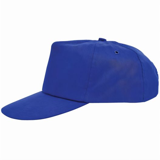 eine blaue baseballkappe mit flachem peak Promo Cap (Bild 1)