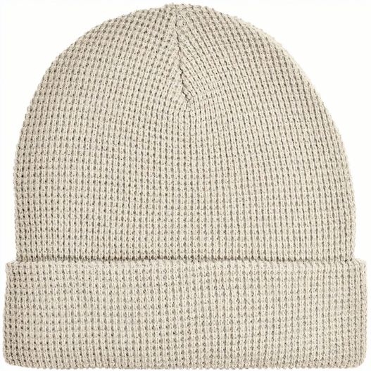 Strickmütze in Waffeloptik (Bild 1)