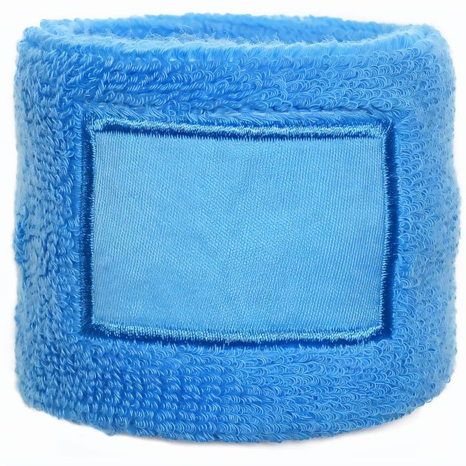 Frottier Armschweißband mit Label