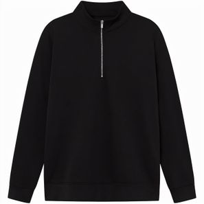 Brickstone Unisex Pullover mit halbem Reißverschluss, 280 gr/m²