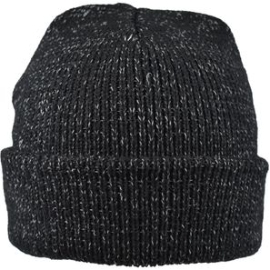Strickmütze reflektierend