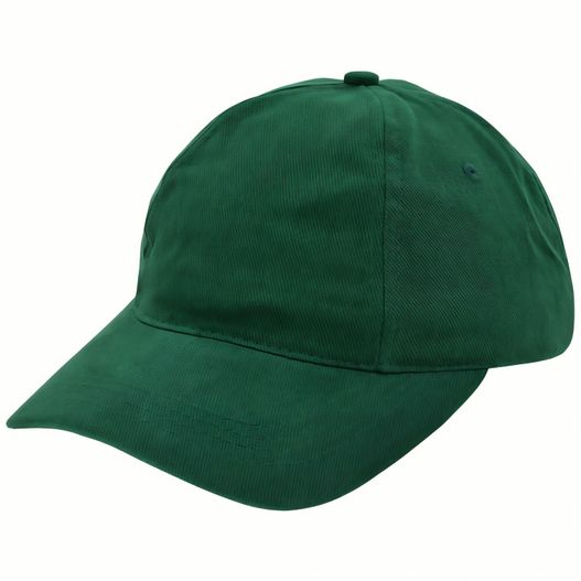 eine grüne baseballkappe mit weißem hintergrund Brushed Promo Cap (Bild 1)