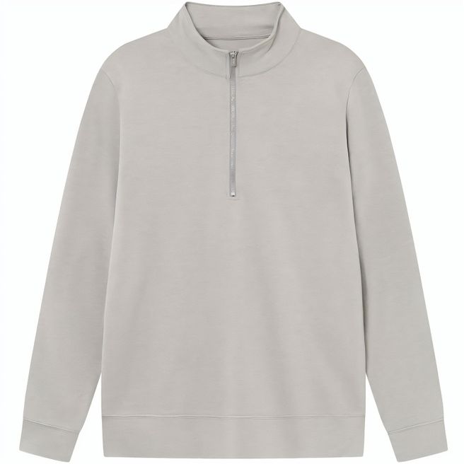 Brickstone Unisex Pullover mit halbem Reißverschluss. 280 gr/m²