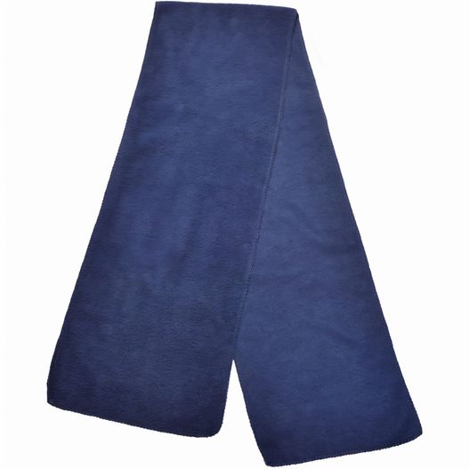 ein blauer schal auf weißem hintergrund Promo Fleece-Schal Antipilling (Bild 1)