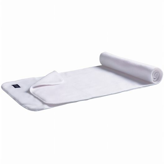 eine rolle von weißem papier auf weißem hintergrund Fleece-Schal deluxe (Bild 1)