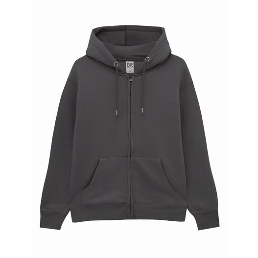 BS Vega Hoodie mit durchgehendem Reißverschluss. 280 gr/m² (Bild 1)