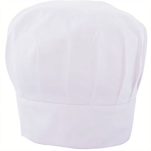 ein kochhut auf weißem hintergrund Kochmütze (Bild 1)