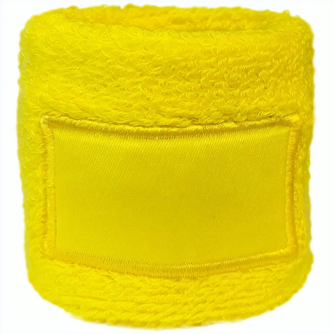 Frottier Armschweißband mit Label