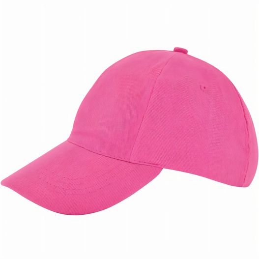 eine rosa baseballkappe mit niedrigem profil Kids Brushed Promo Cap (Bild 1)