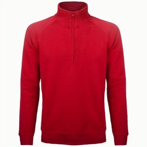 BS Sirio Pullover mit halbem Reißverschluss, 280 gr/m²