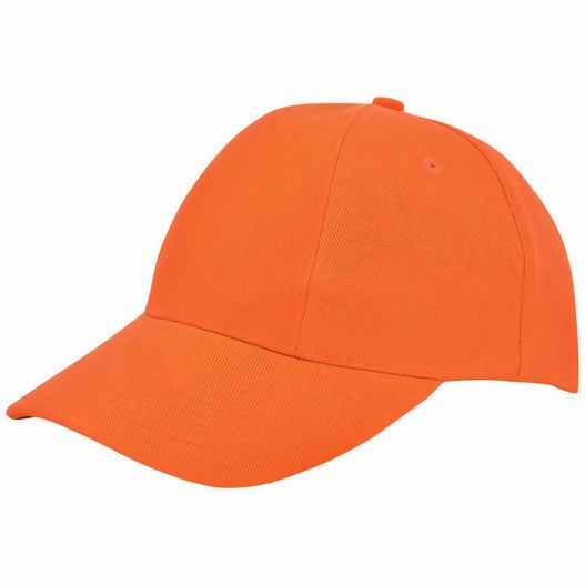 eine orange baseballkappe mit niedrigem profil Turned Brushed Cap (Bild 1)