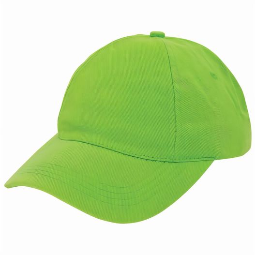 eine kalkgrüne baseballkappe mit niedrigem profil Brushed Promo Cap (Bild 1)