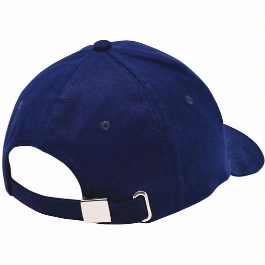 eine baseballkappe mit einer metallschnalle auf der vorderseite Brushed Twill Cap (Bild 1)