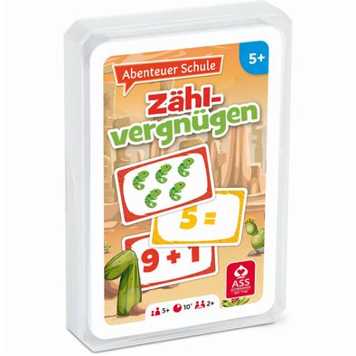 Lernspiele "Abenteuer Schule" - Zählvergnügen, im Kunststoffetui