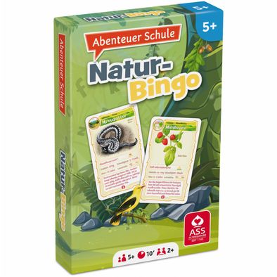 Produktabbildung Lernspiele "Abenteuer Schule" - Natur Bingo, in Faltschachtel Lernspiele "Abenteuer Schule" - Natur Bingo, in Faltschachtel