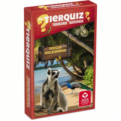 Quiz "Tierspiele" - Tierische Inselbewohner, in Faltschachtel