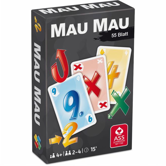 MauMau 55 Blatt, Faltschachtel
