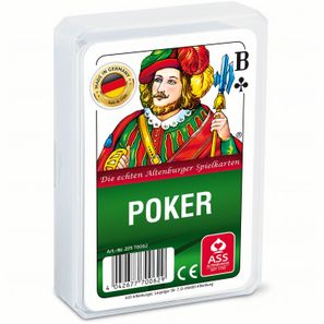 Poker / Black Jack, int. Bild, 55 Blatt,im Kunststoffetui