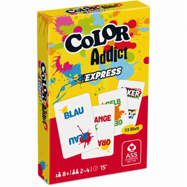 Produktabbildung Color Addict, 33 Blatt, in Faltschachtel Color Addict, 33 Blatt, in Faltschachtel