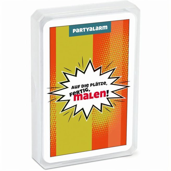 Partyspiel - Auf die Plätze, fertig, malen, im Kunststoffetui