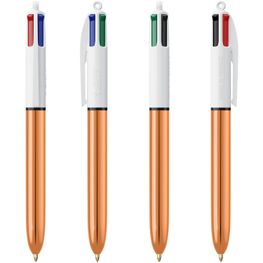 Produktabbildung BIC® 4 Colours Shine Kugelschreiber + Lanyard Siebdruck BIC® 4 Colours Shine Kugelschreiber + Lanyard Siebdruck