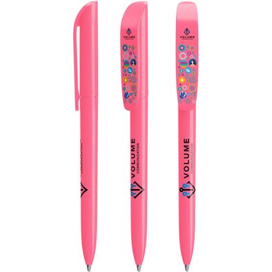 BIC® Super Clip Kugelschreiber Siebdruck