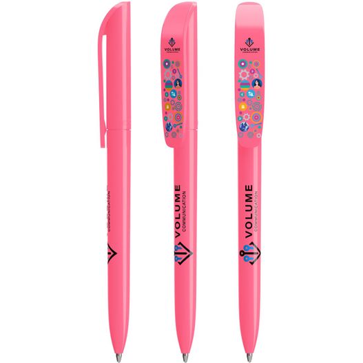 BIC® Super Clip Kugelschreiber Siebdruck (Bild 1)