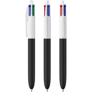 BIC® 4 Colours Soft with Lanyard Siebdruck