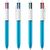 BIC® 4 Colours Shine Kugelschreiber + Lanyard Siebdruck (Bild 1)