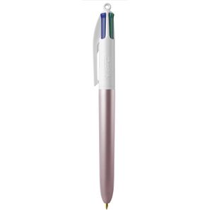 BIC® 4 Colours Glacé with Lanyard Siebdruck
