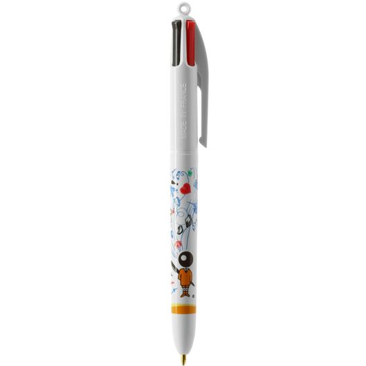 ein stift mit einem cartoon charakter auf ihm BIC® 4 Colours Kugelschreiber Digital (Bild 1)