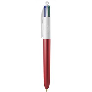 BIC® 4 Colours Glacé with Lanyard Siebdruck