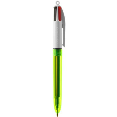 Produktabbildung BIC® 4 Colours Fluo Kugelschreiber + lanyard BritePix' BIC® 4 Colours Fluo Kugelschreiber + lanyard BritePix'